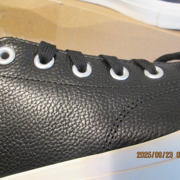 NIB Men's Pro-Keds Lo Black Leather Sneakers Size 11 M - Picture 5 of 8